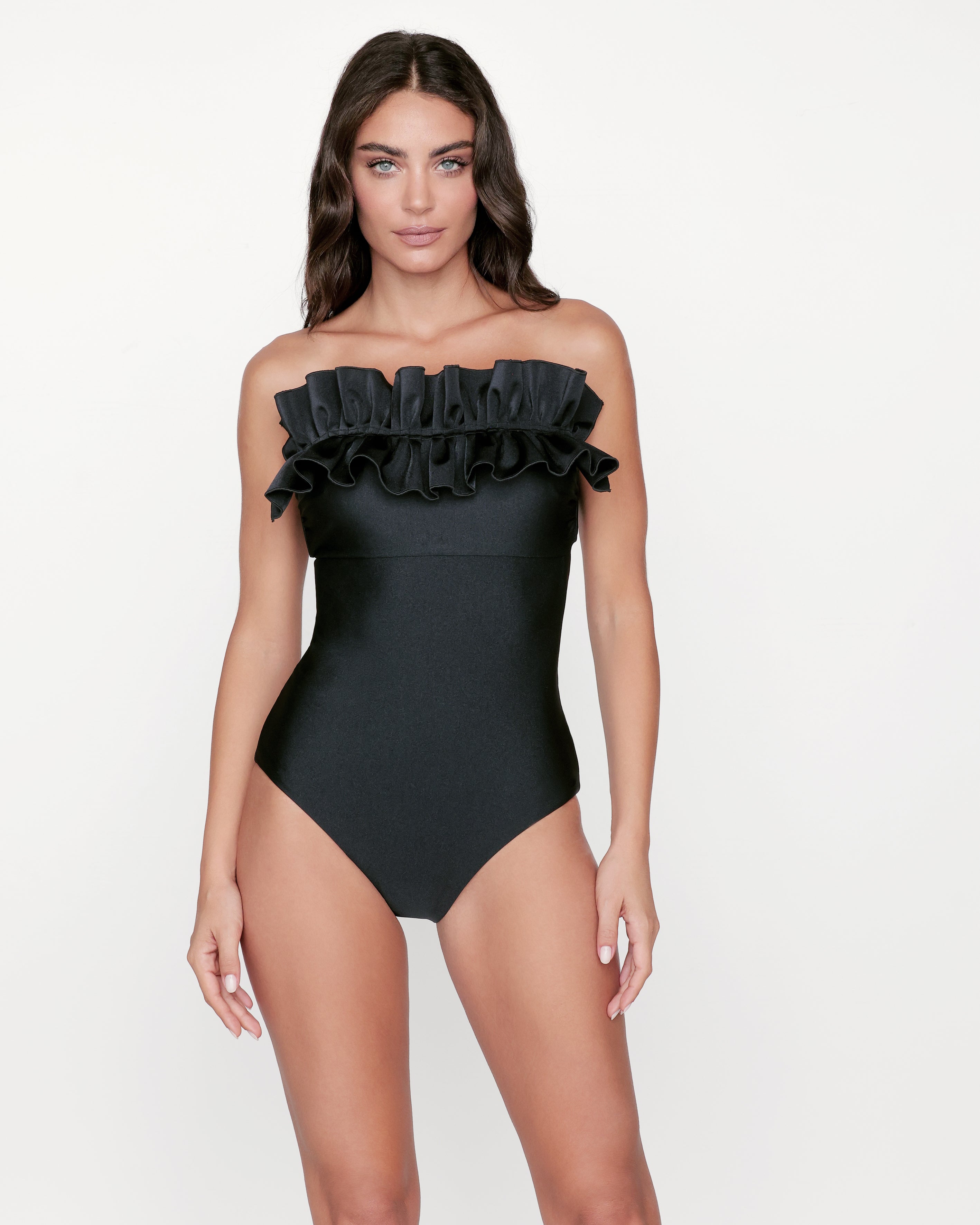 Badeanzug Luxe Schwarz Giselle Los Cabos GirlsMustHave