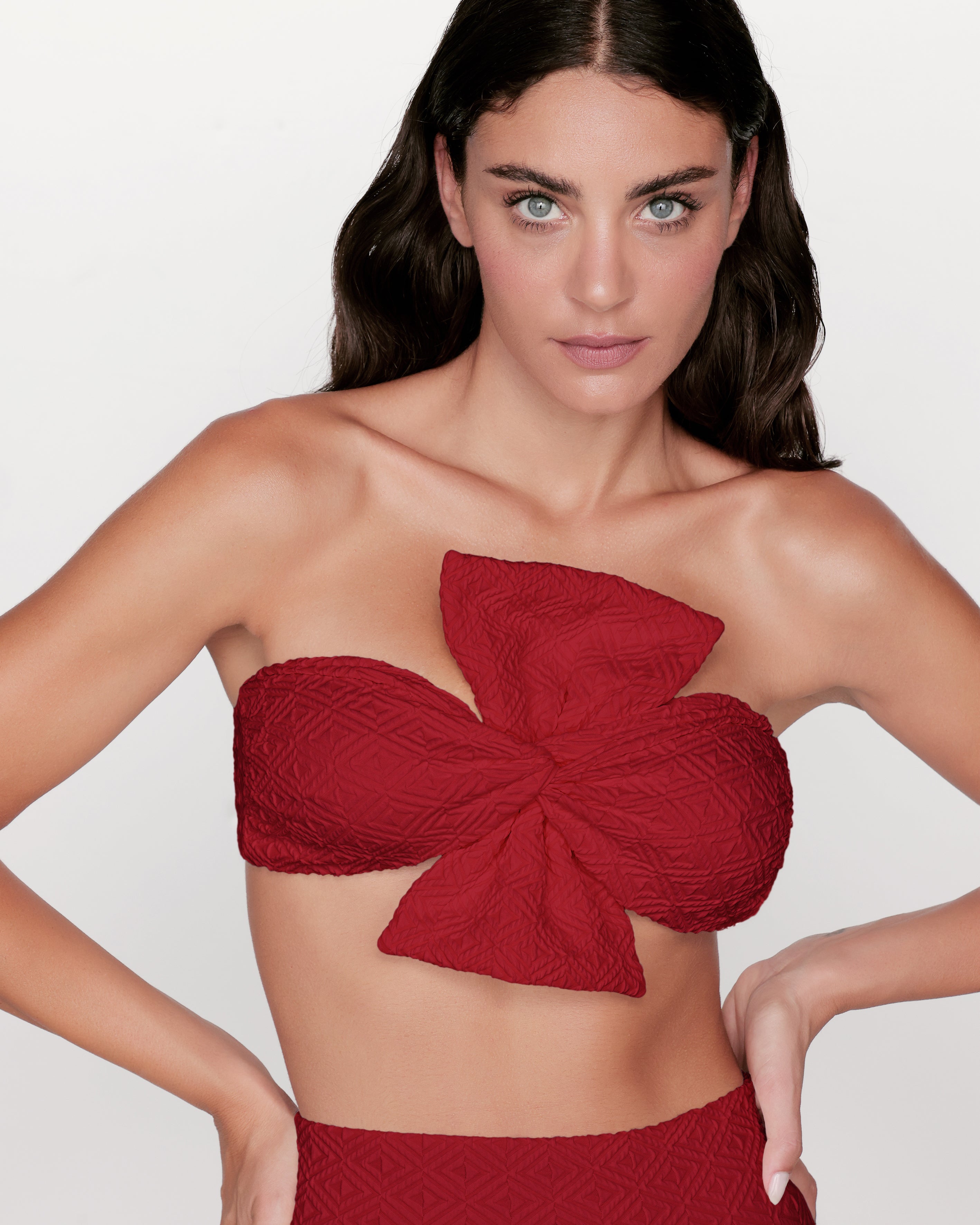 Laila - Bikini-Oberteil im Bandeau-Stil - Saint-Barth