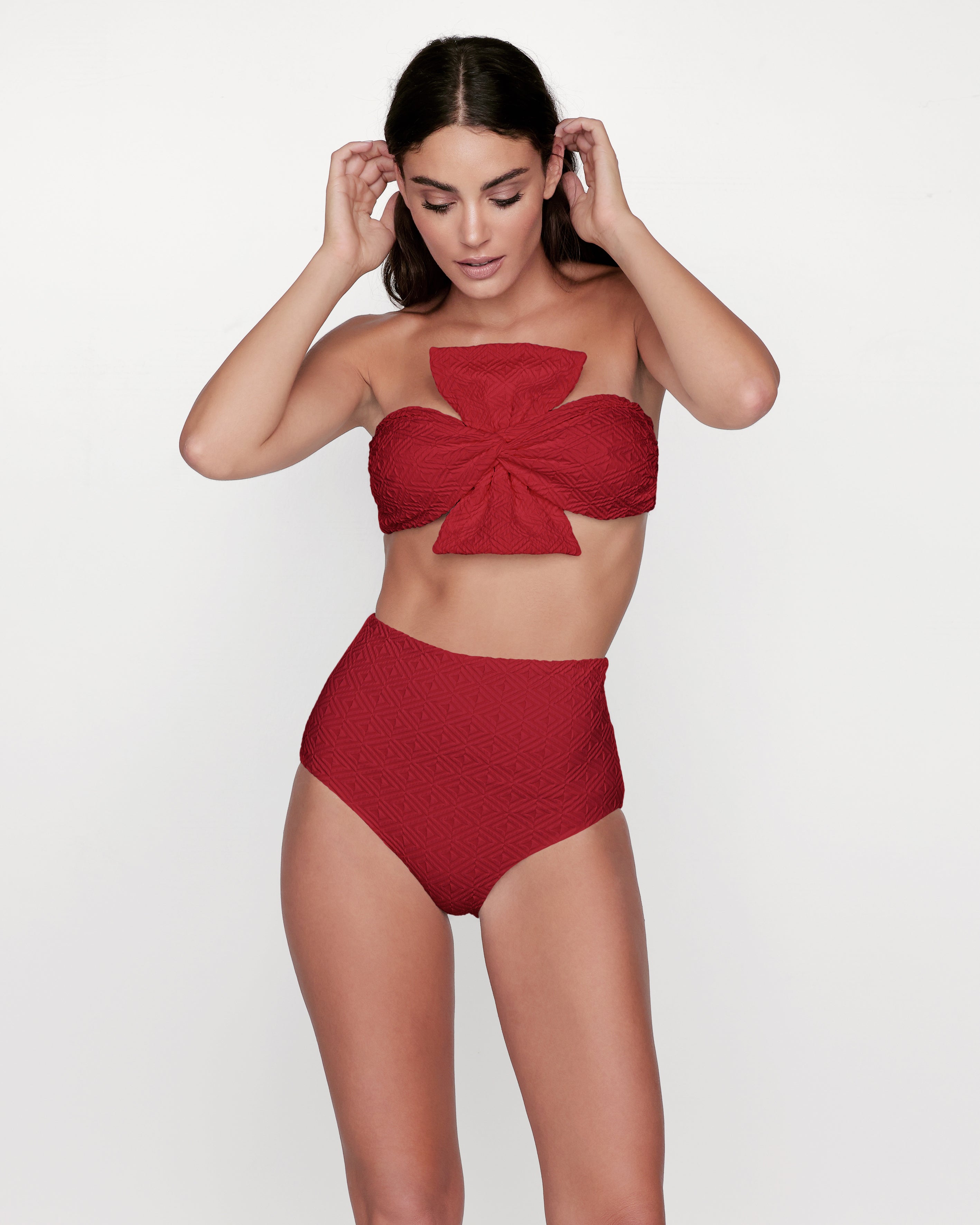 Laila - Bikini-Oberteil im Bandeau-Stil - Saint-Barth