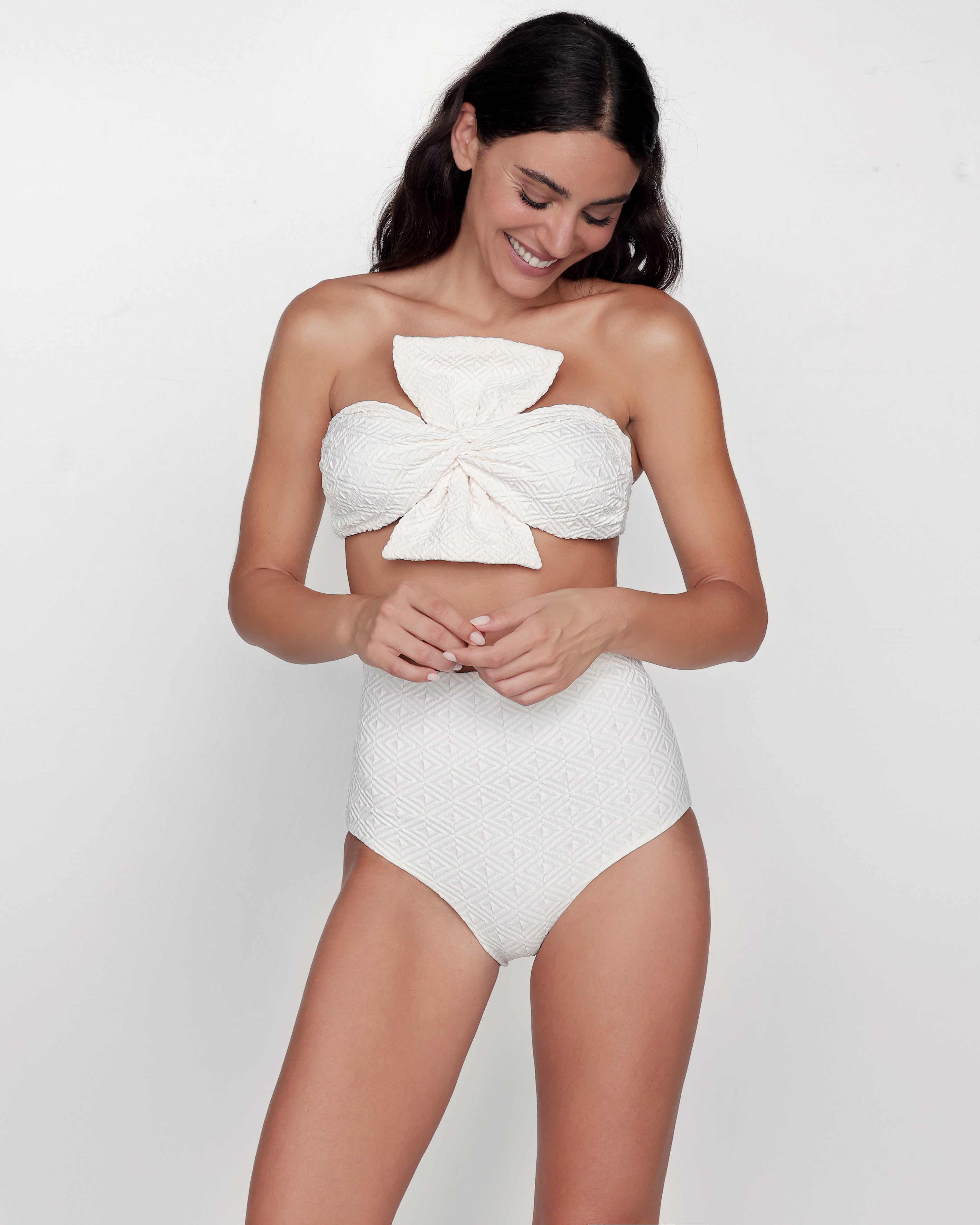 Laila - Bikini-Oberteil im Bandeau-Stil - Saint-Barth