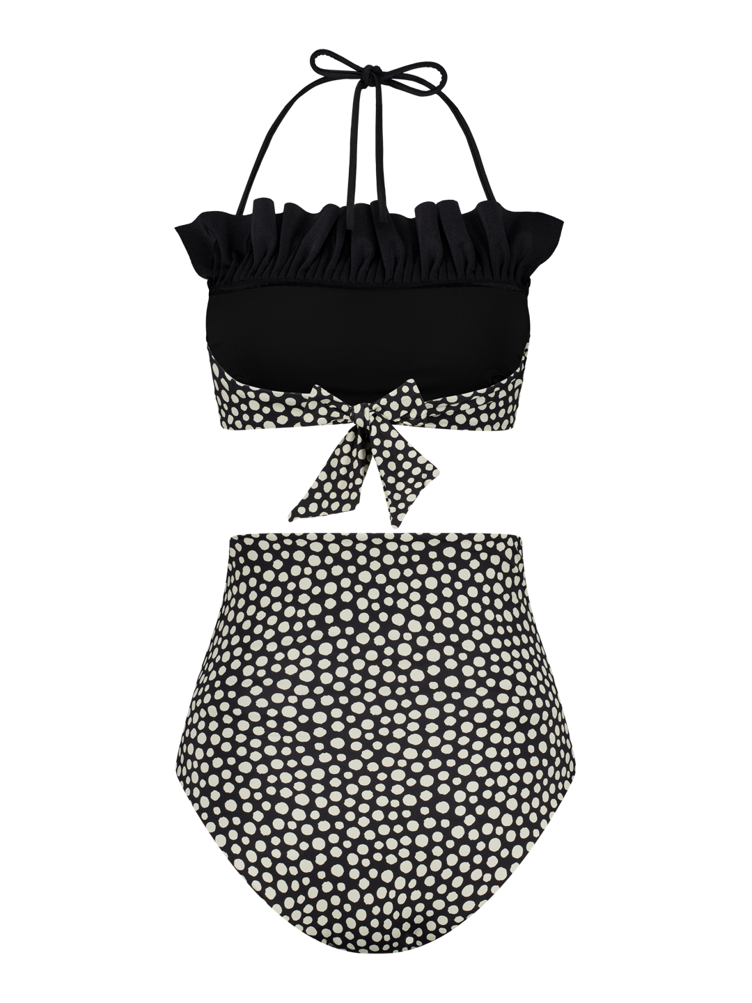 Bikini Luxe Schwarz Muschel Ost-Hampton GirlsMustHave