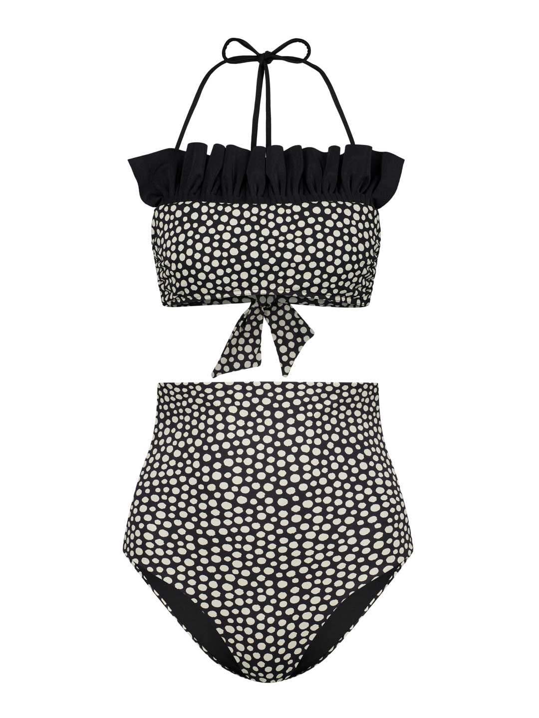 Bikini Luxe Schwarz Muschel Ost-Hampton GirlsMustHave
