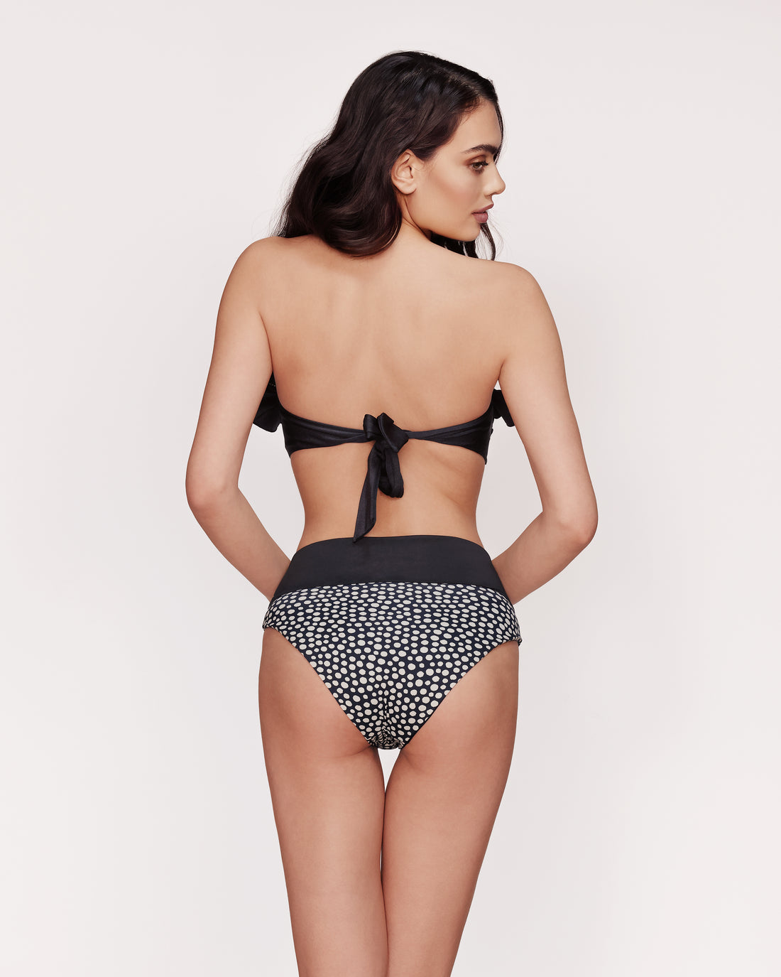 Mia - Bikini-Unterteil mit hoher Taille - East Hampton