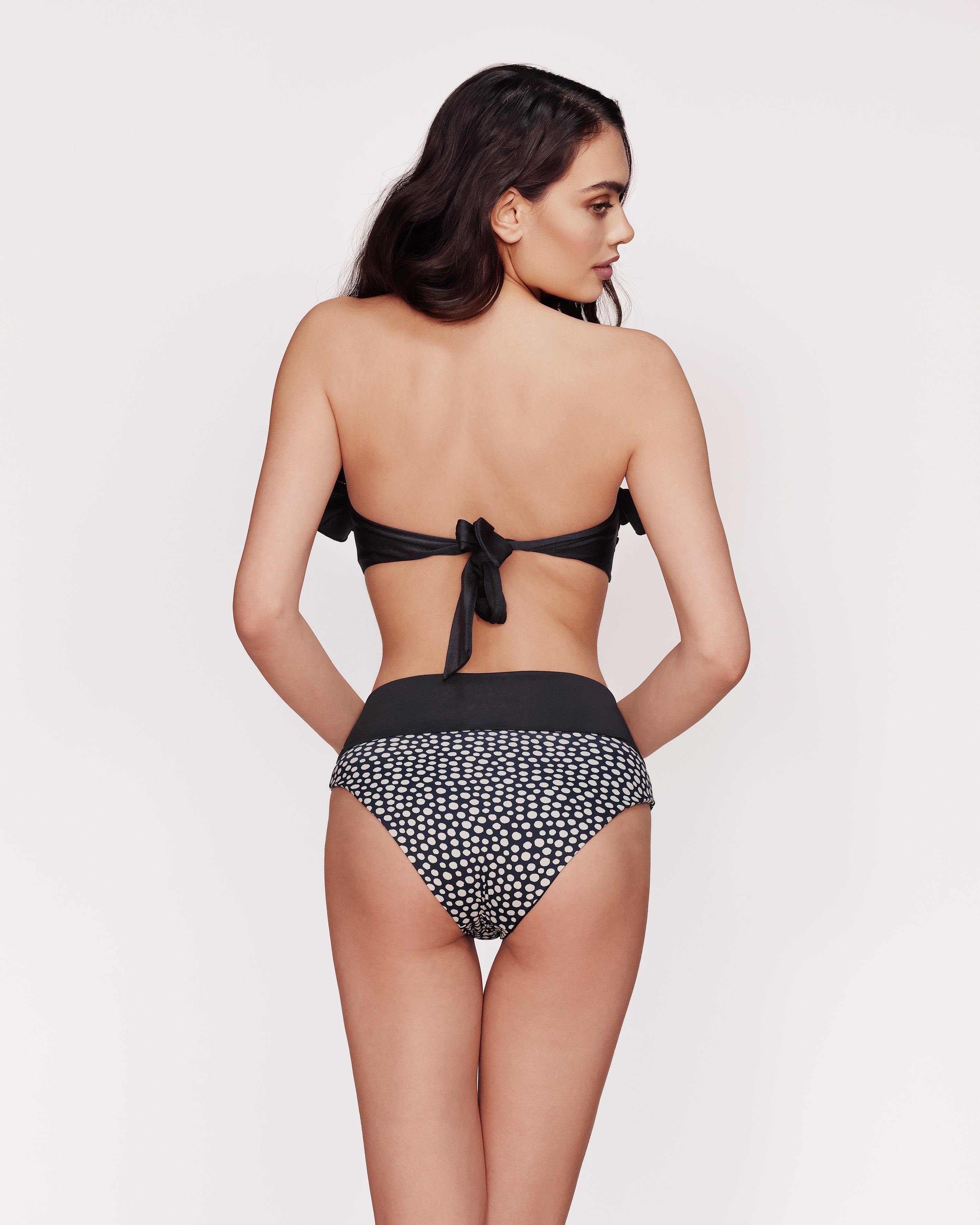 Mia - Bikini-Unterteil mit hoher Taille - East Hampton
