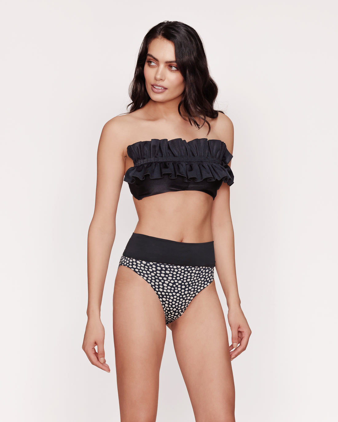 Mia - Bikini-Unterteil mit hoher Taille - East Hampton