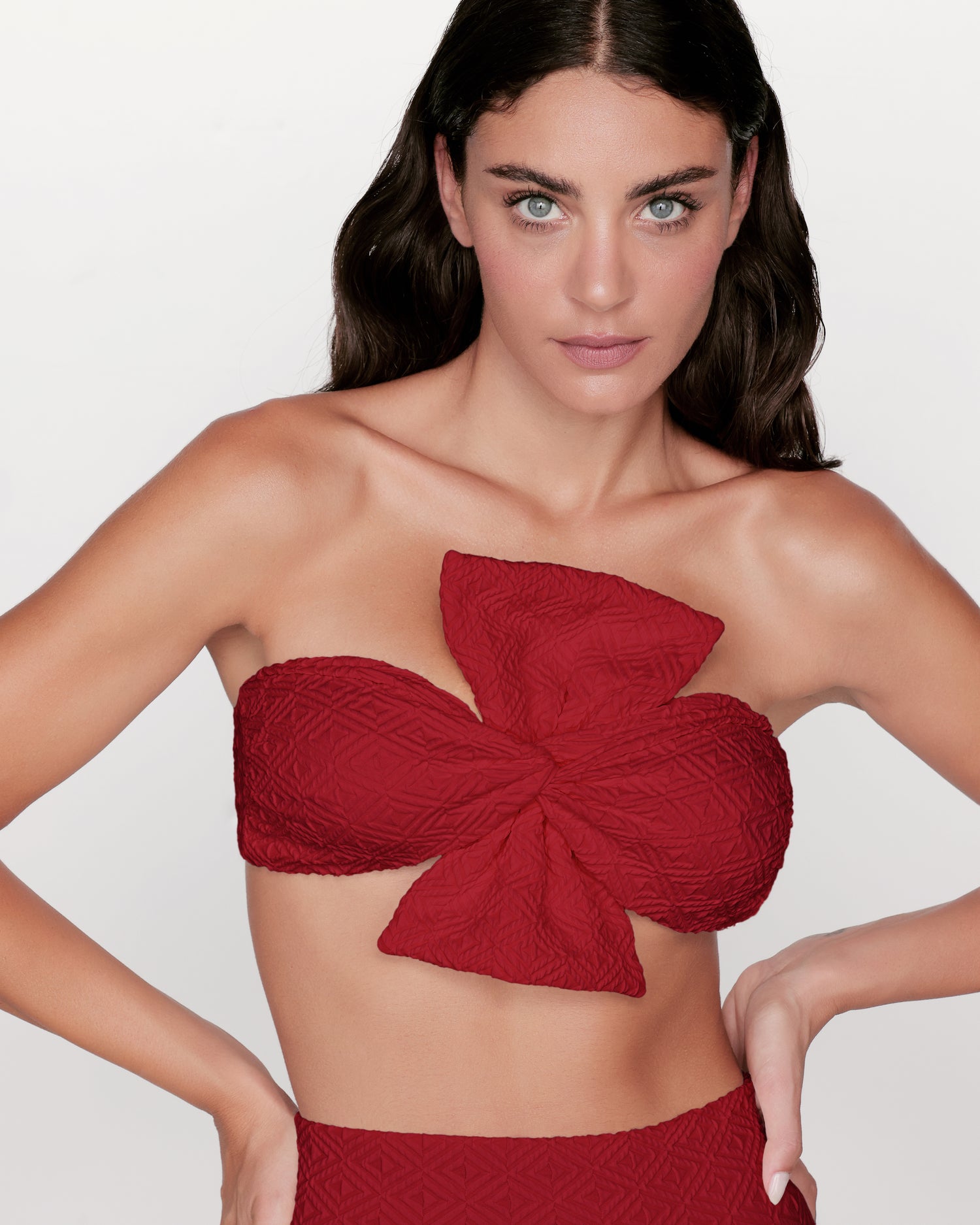 Laila - Bikini-Oberteil im Bandeau-Stil - Saint-Barth