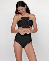Bikini Luxe Schwarz Alvaraz Saint Barth GirlsMustHave 