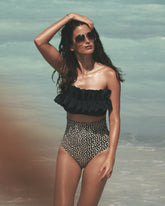 Bikini Luxe Black Seashell East-Hampton Giselle Los Cabos GirlsMustHave