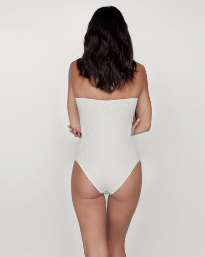 Raquel Bow - Bandeau Badeanzug - Saint-Barth