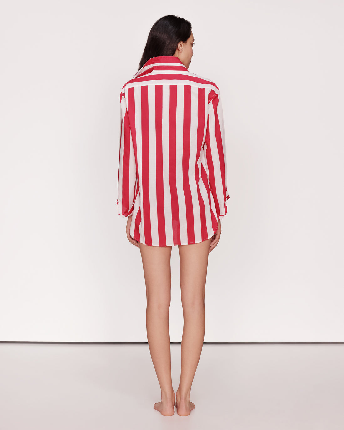Shirt Streifen Rot und Weiß Singapur GirlsMustHave