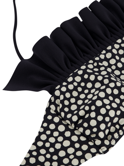 Bikini Luxe Schwarz Muschel Ost-Hampton GirlsMustHave 