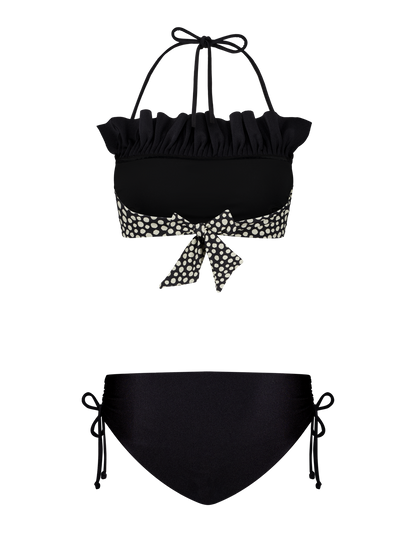 Bikini Luxe Schwarz Muschel Ost-Hampton GirlsMustHave 