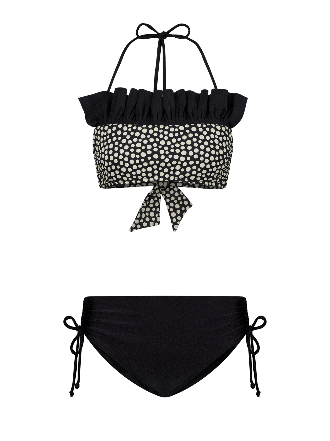 Bikini Luxe Schwarz Muschel Ost-Hampton GirlsMustHave 