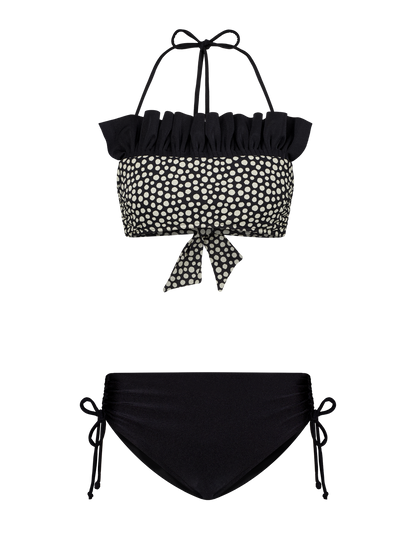 Bikini Luxe Schwarz Muschel Ost-Hampton GirlsMustHave 