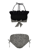 Bikini Luxe Schwarz Muschel Ost-Hampton GirlsMustHave 