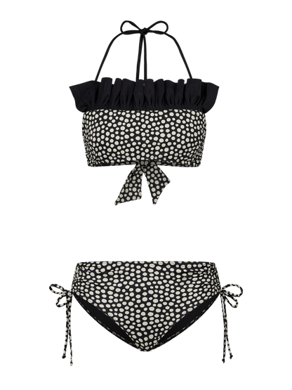 Bikini Luxe Schwarz Muschel Ost-Hampton GirlsMustHave 
