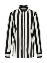 Shirt Streifen Schwarz und Weiß Singapur GirlsMustHave