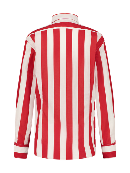 Shirt Streifen Rot und Weiß Singapur GirlsMustHave